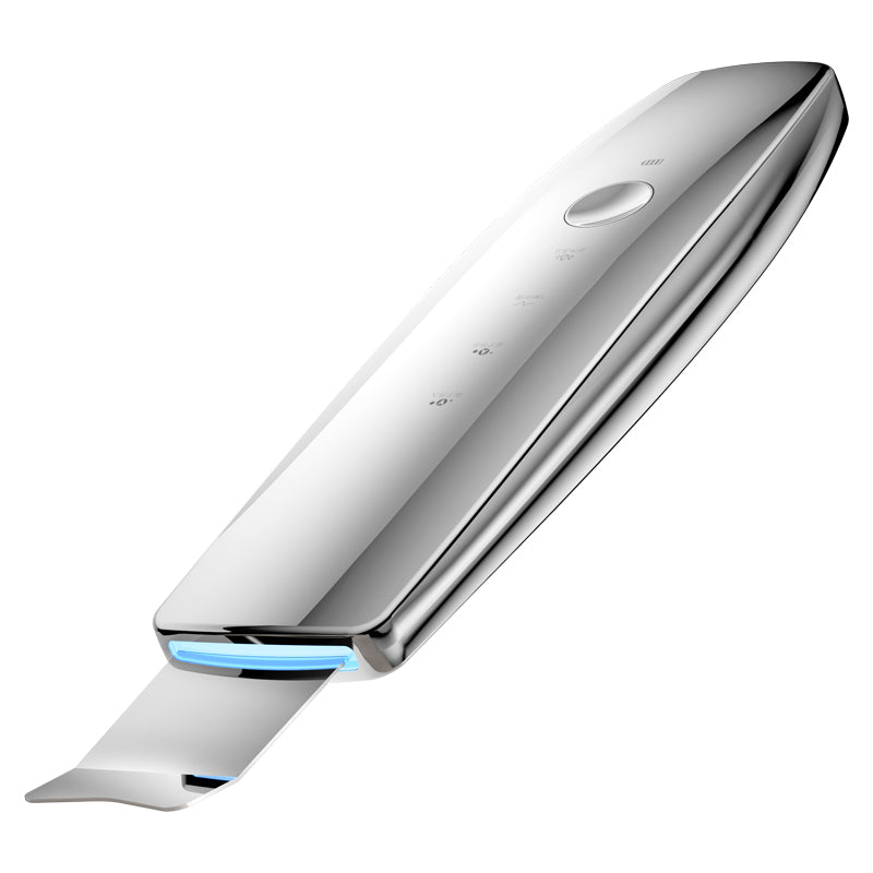 M22 Ultrasonic Skin Scrubber Face Spatula Pore Cleaner Blackhead Remover Tool M22 Ultrasonic Skin Scrubber Face Spatula Pore Cleaner Blackhead Remover Tool